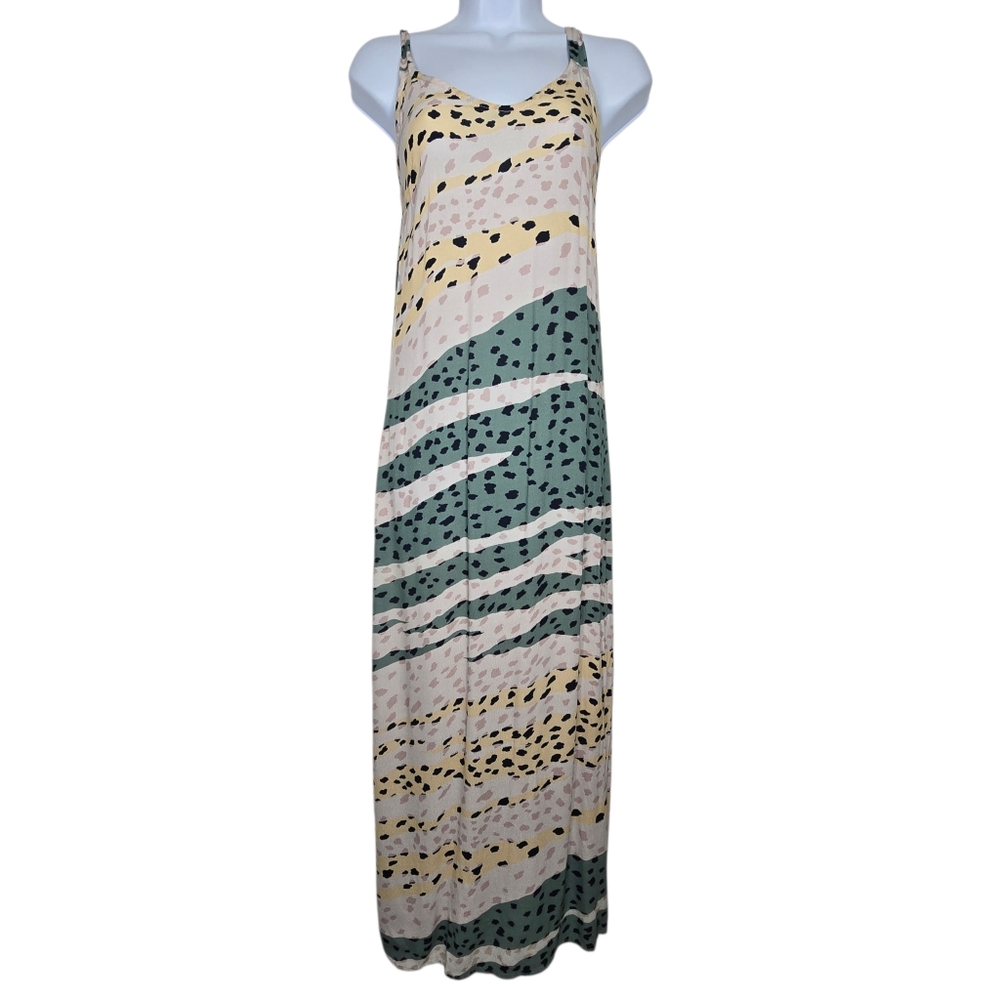 Sam&Lavi Multi-colored Animal Maxi Dress